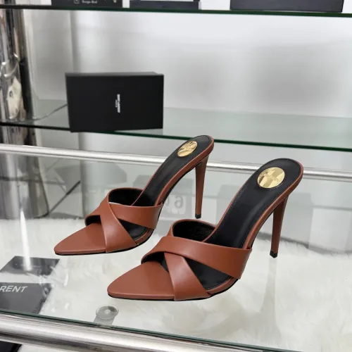 Wholesale Yves Saint Laurent YSL Slippers For Women #1462688 $92.00 USD, Wholesale Quality Replica Yves Saint Laurent YSL Slippers