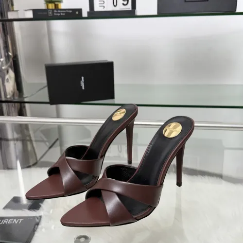 Wholesale Yves Saint Laurent YSL Slippers For Women #1462689 $92.00 USD, Wholesale Quality Replica Yves Saint Laurent YSL Slippers