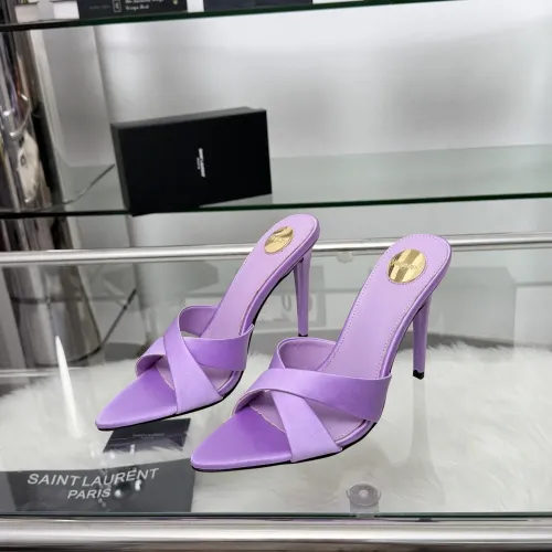 Wholesale Yves Saint Laurent YSL Slippers For Women #1462692 $92.00 USD, Wholesale Quality Replica Yves Saint Laurent YSL Slippers