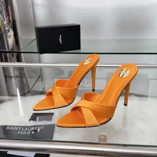 Wholesale Yves Saint Laurent YSL Slippers For Women #1462693 $92.00 USD, Wholesale Quality Replica Yves Saint Laurent YSL Slippers
