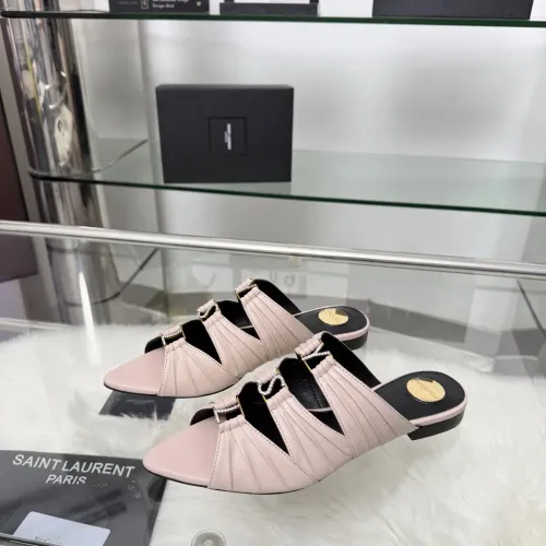 Wholesale Yves Saint Laurent YSL Slippers For Women #1462703 $102.00 USD, Wholesale Quality Replica Yves Saint Laurent YSL Slippers