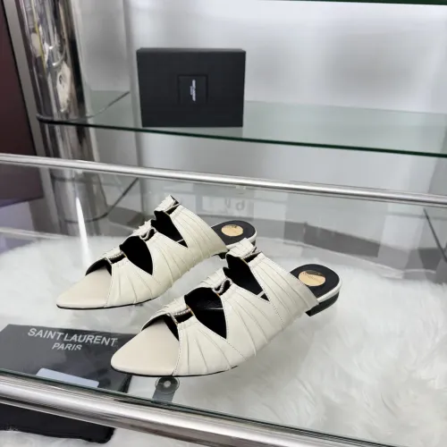 Wholesale Yves Saint Laurent YSL Slippers For Women #1462704 $102.00 USD, Wholesale Quality Replica Yves Saint Laurent YSL Slippers