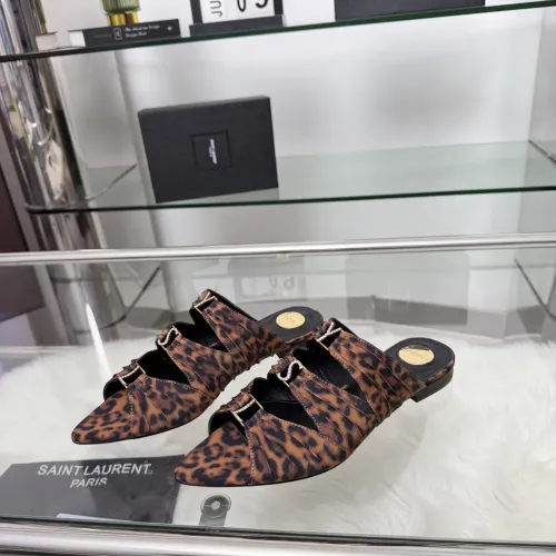 Wholesale Yves Saint Laurent YSL Slippers For Women #1462705 $102.00 USD, Wholesale Quality Replica Yves Saint Laurent YSL Slippers