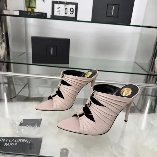 Wholesale Yves Saint Laurent YSL Slippers For Women #1462714 $105.00 USD, Wholesale Quality Replica Yves Saint Laurent YSL Slippers