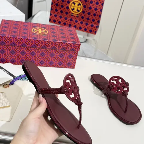 Replica Tory Burch Slippers For Women #1462776 $72.00 USD for Wholesale