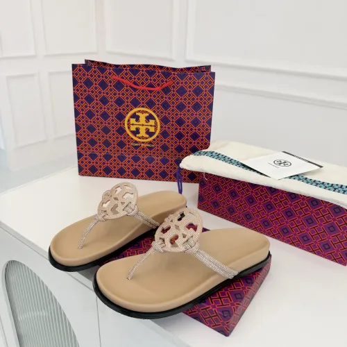Wholesale Tory Burch Slippers For Women #1462785 $76.00 USD, Wholesale Quality Replica Tory Burch Slippers