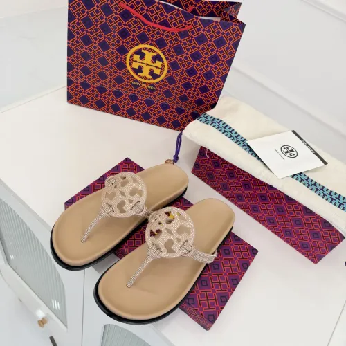 Replica Tory Burch Slippers For Women #1462785 $76.00 USD for Wholesale