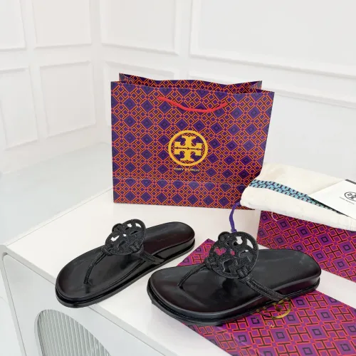 Wholesale Tory Burch Slippers For Women #1462786 $76.00 USD, Wholesale Quality Replica Tory Burch Slippers