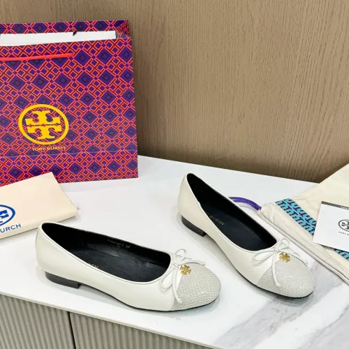 Replica Tory Burch Flat Shoes For Women #1462796 $82.00 USD for Wholesale