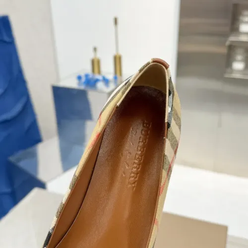 Replica Burberry Flat Shoes For Women #1462845 $85.00 USD for Wholesale