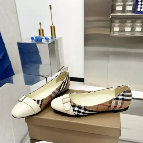 Wholesale Burberry Flat Shoes For Women #1462846 $85.00 USD, Wholesale Quality Replica Burberry Flat Shoes