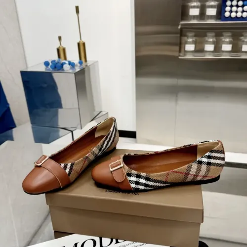 Wholesale Burberry Flat Shoes For Women #1462847 $85.00 USD, Wholesale Quality Replica Burberry Flat Shoes