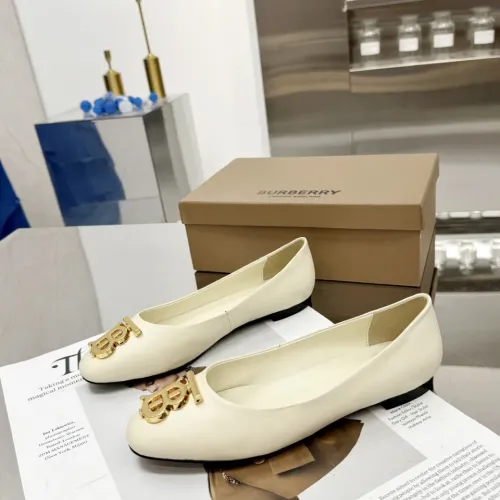 Wholesale Burberry Flat Shoes For Women #1462849 $85.00 USD, Wholesale Quality Replica Burberry Flat Shoes