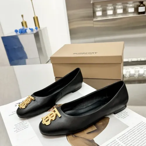 Wholesale Burberry Flat Shoes For Women #1462851 $85.00 USD, Wholesale Quality Replica Burberry Flat Shoes