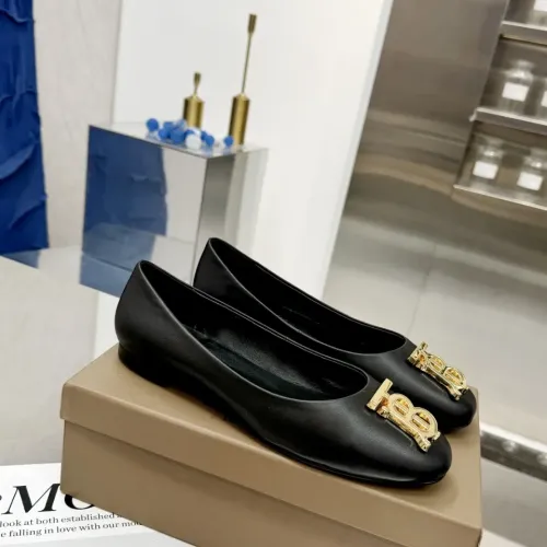 Replica Burberry Flat Shoes For Women #1462851 $85.00 USD for Wholesale