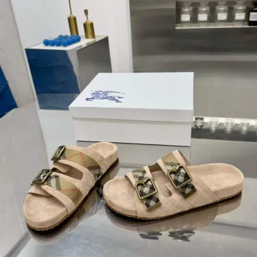 Replica Burberry Slippers For Women #1462852 $88.00 USD for Wholesale