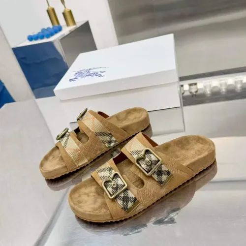 Wholesale Burberry Slippers For Women #1462853 $88.00 USD, Wholesale Quality Replica Burberry Slippers