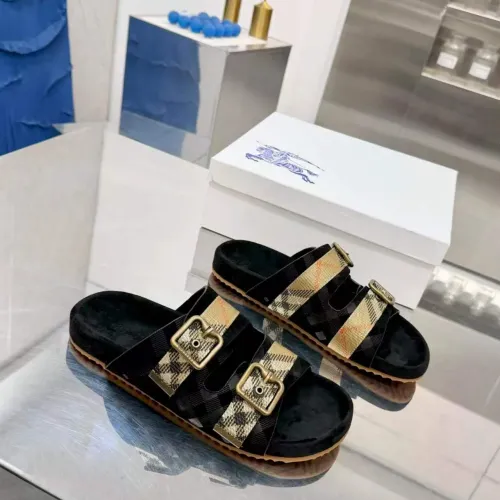 Replica Burberry Slippers For Women #1462855 $88.00 USD for Wholesale