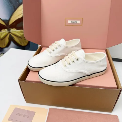 Wholesale MIU MIU Casual Shoes For Women #1462875 $85.00 USD, Wholesale Quality Replica MIU MIU Casual Shoes
