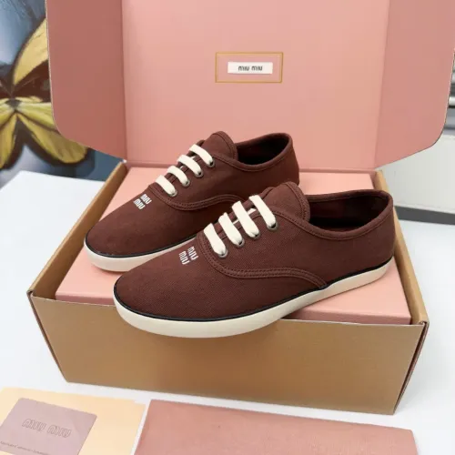 Wholesale MIU MIU Casual Shoes For Women #1462877 $85.00 USD, Wholesale Quality Replica MIU MIU Casual Shoes
