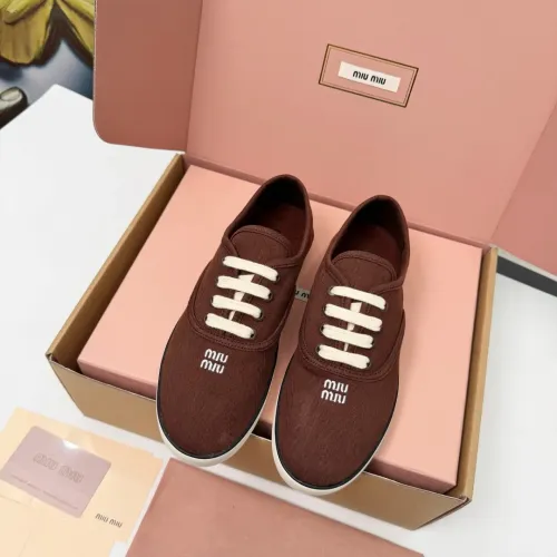 Replica MIU MIU Casual Shoes For Women #1462877 $85.00 USD for Wholesale