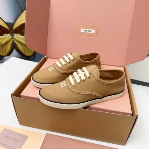 Wholesale MIU MIU Casual Shoes For Women #1462878 $85.00 USD, Wholesale Quality Replica MIU MIU Casual Shoes