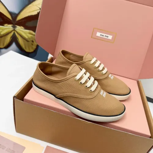 Replica MIU MIU Casual Shoes For Women #1462878 $85.00 USD for Wholesale