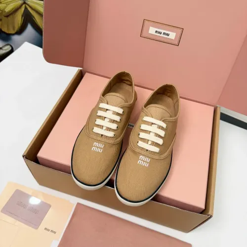 Replica MIU MIU Casual Shoes For Women #1462878 $85.00 USD for Wholesale
