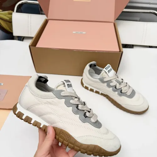 Replica MIU MIU Casual Shoes For Women #1462879 $96.00 USD for Wholesale