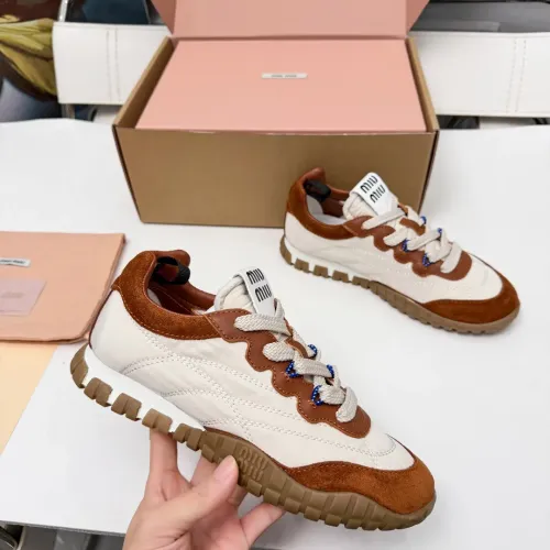 Replica MIU MIU Casual Shoes For Women #1462880 $96.00 USD for Wholesale