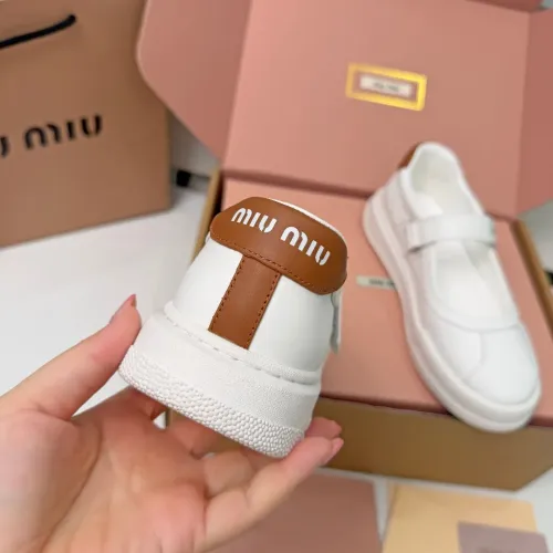 Replica MIU MIU Flat Shoes For Women #1462893 $92.00 USD for Wholesale