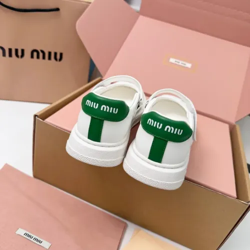 Replica MIU MIU Flat Shoes For Women #1462895 $92.00 USD for Wholesale
