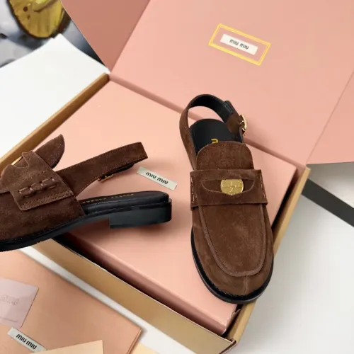 Replica MIU MIU Sandal For Women #1462898 $100.00 USD for Wholesale