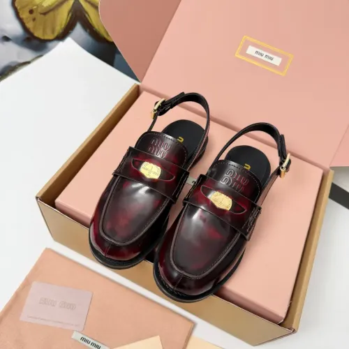 Replica MIU MIU Sandal For Women #1462900 $100.00 USD for Wholesale