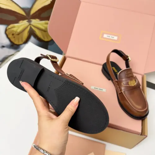 Replica MIU MIU Sandal For Women #1462901 $100.00 USD for Wholesale