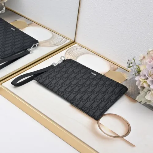 Replica Christian Dior AAA Man Pouches #1463040 $72.00 USD for Wholesale