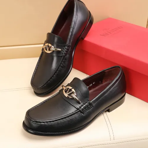 Wholesale Valentino Leather Shoes For Men #1463087 $85.00 USD, Wholesale Quality Replica Valentino Leather Shoes