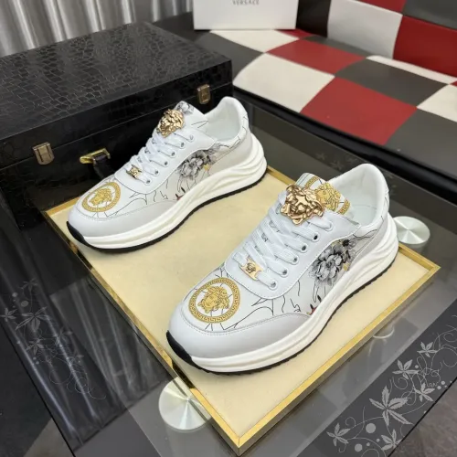 Wholesale Versace Casual Shoes For Men #1463098 $82.00 USD, Wholesale Quality Replica Versace Casual Shoes
