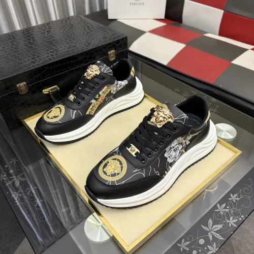 Wholesale Versace Casual Shoes For Men #1463099 $82.00 USD, Wholesale Quality Replica Versace Casual Shoes
