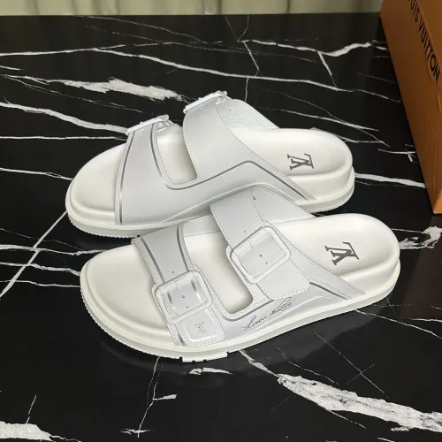 Wholesale Louis Vuitton Slippers For Men #1463117 $68.00 USD, Wholesale Quality Replica Louis Vuitton Slippers