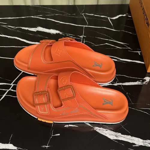 Wholesale Louis Vuitton Slippers For Men #1463118 $68.00 USD, Wholesale Quality Replica Louis Vuitton Slippers