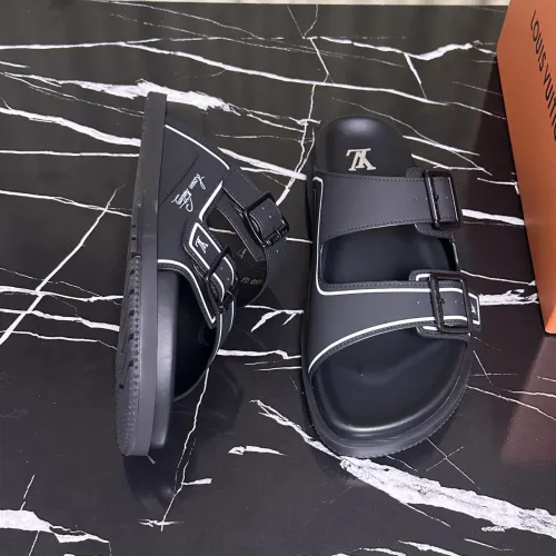 Replica Louis Vuitton Slippers For Men #1463122 $68.00 USD for Wholesale