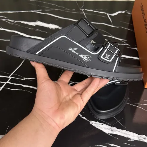 Replica Louis Vuitton Slippers For Men #1463122 $68.00 USD for Wholesale