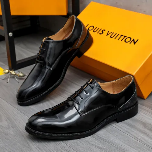 Wholesale Louis Vuitton LV Oxfords Shoes For Men #1463136 $85.00 USD, Wholesale Quality Replica Louis Vuitton LV Oxfords Shoes