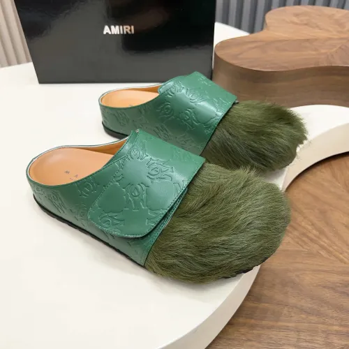 Wholesale Amiri Slippers For Men #1463169 $80.00 USD, Wholesale Quality Replica Amiri Slippers