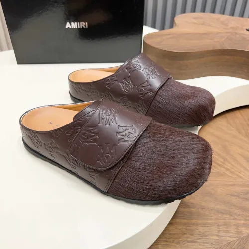 Wholesale Amiri Slippers For Men #1463170 $80.00 USD, Wholesale Quality Replica Amiri Slippers