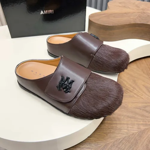 Wholesale Amiri Slippers For Men #1463177 $80.00 USD, Wholesale Quality Replica Amiri Slippers