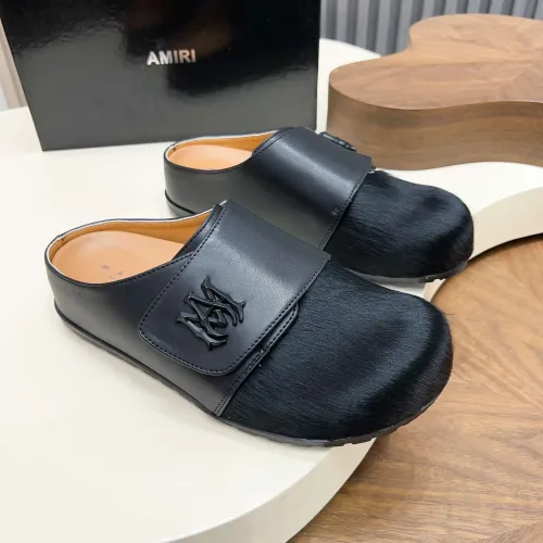 Wholesale Amiri Slippers For Men #1463178 $80.00 USD, Wholesale Quality Replica Amiri Slippers