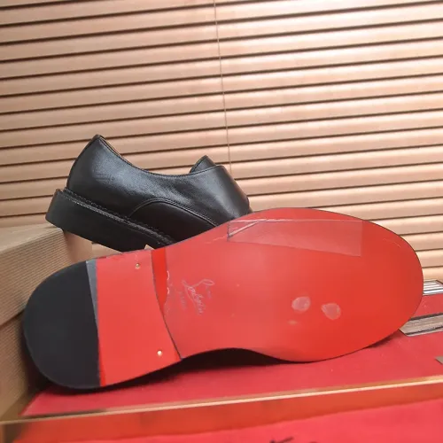 Replica Christian Louboutin Leather Shoes For Men #1463179 $115.00 USD for Wholesale
