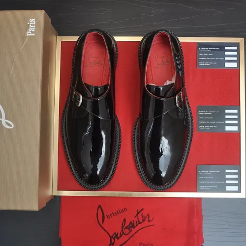 Replica Christian Louboutin Leather Shoes For Men #1463181 $115.00 USD for Wholesale